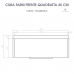 Cuba Cozinha Farm Sink Frente Quadratta 45 Cm Fazenda
