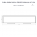 Cuba Dupla Cozinha Farm Sink Frente Romana 87 cm Fazenda