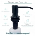 Dispenser Dosador de Detergente Petróleo Escovado 350 ml