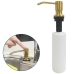 Dispenser Dosador de Detergente Ouro Brilho 350 ml