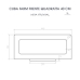 Cuba Cozinha Farm Sink 40 cm Frente Quadratta Estilo Fazenda Avental