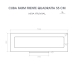 Cuba Cozinha Farm Sink 55 cm Frente Quadratta Estilo Fazenda Avental