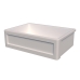 Cuba Cozinha Farm Sink 60 cm Frente Quadratta Estilo Fazenda Avental