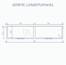 Cuba Dupla de Embutir 87 Cm